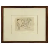 Drawing by Tomaso Buzzi, offered Jul 2025