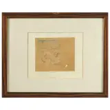Drawing by Tomaso Buzzi, offered Jul 2025