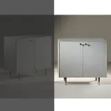George Nelson, Gray Wooden Cabinet Mobile