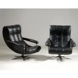 Ferruccio Bortoluzzi, Guido Bonzanini, Guido Bonzanini (Sec. XX) A COUPLE OF ARMCHAIRS