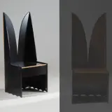 Ferdinando Meccani, Untitled, «CASTELVECCHIO» ARMCHAIR
