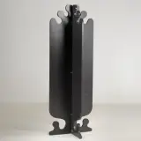 Ferdinando Meccani, «Fiore» Coathanger, Black Lacquered