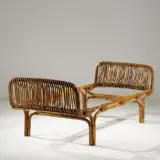 Tito Agnoli, A Wicker Daybed Daybed