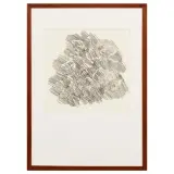 Ennio Morlotti, Untitled, lithograph