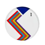 Hsiao Chin, Untitled, ceramic plate diam.