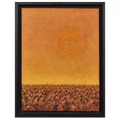 Incandescence II 2009 by Bernard Dreyfus, acrylic on canvas, offered Jul 2025