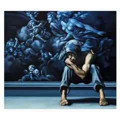 Geoffrey Laurence, We're all mad here 2003, oil on canvas