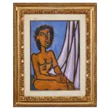 Giuseppe Migneco, Nudo nell'atelier 1970s