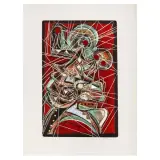 Umberto Mastroianni, Untitled, etching