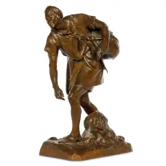 Porteur D'Eau by Jean Tarrit, bronze, offered Jun 2025