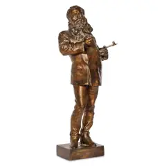 Vincenzo Gemito, Portrait Of Messonier, bronze