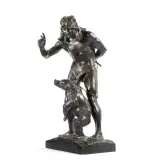 Paul Wayland Bartlett, Bohemian Bear Tamer, bronze