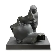 Sonno II 2001 by Igor Mitoraj, bronze black gaze, offered Jun 2025