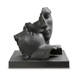 Igor Mitoraj, Sonno II 2001, bronze black gaze