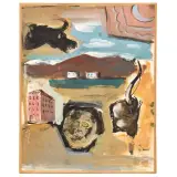 Composition 1952 ca. [nd] by Mario Sironi, offered Jun 2025