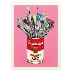 Untitled by Thierry Guetta, Tomato Pop-Pink, offered Jun 2025