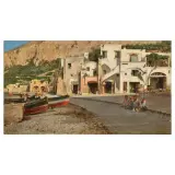 Vincenzo Caprile, Marina Grande In Capri, oil on canvas
