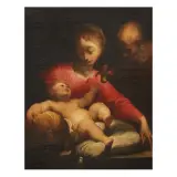 Valerio Castello, Madonna Of The Pear, oil on canvas