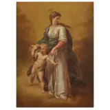 Giuseppe Cades, Madonna With Child, oil on canvas