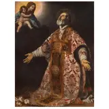 Orazio Fidani, The Virgin Apparing To Saint Philippe Neri, oil on canvas
