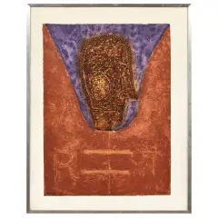 Untitled by Rufino Tamayo, Cabeza con Iniciales, offered Apr 2025