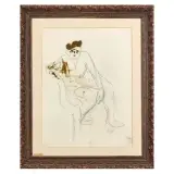 Ottone Rosai, Figure reading the newspaper