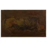 Ennio Morlotti, Nudo coricato 1964