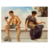 Wes Hempel, Narcissus and Echo 2002, oil on canvas