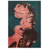 Untitled 1986 by Tano Festa, tempera, offered Apr 2025