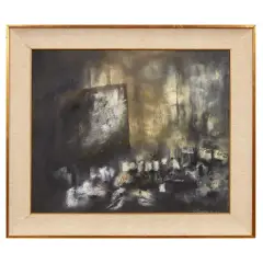Giuseppe Banchieri, Untitled 1960, oil on canvas