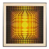 Victor Vasarely, Optic, screenprint