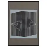 Victor Vasarely, Untitled 1965, screenprint
