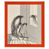 Fabrizio Clerici, Untitled, screenprint