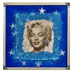Marilyn 2004 by Omar Ronda, mixed media, offered Apr 2025