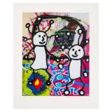 Paul Kostabi, Untitled, Time to bomb
