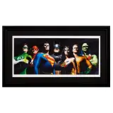Alex Ross, Untitled, World's Greatest Super-Heroes silkscreen printing