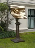 Bernhard Heiliger, Natare I, 1969, Bronze mit braungrüner Patina, teilweise poliert. Höhe: 181 cm (71 ¼ in.)