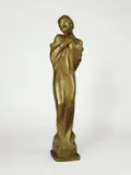 Adagio by Georg Kolbe, 1923, Bronze mit goldgelber Patina. Höhe: 81 cm (31 ⅞ in.), sold Nov 2011