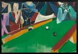 Karl Horst Hödicke, Billard mit Helmut