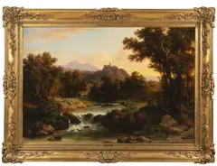 Ernst Willers, From the Vicinity of Rome, 1843, oil on canvas
