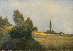 Václav Jansa, Summer Landscape, Late 19th/early 20th century, oil on canvas