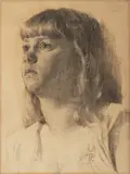 Jan Preisler, Portrait of a Girl