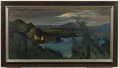 Otakar Nejedlý, Corsica, 1930s, oil on canvas