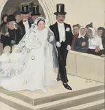 Milada Marešová, Wedding