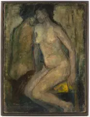 Květa Válová, Friends, 1940s, oil on canvas
