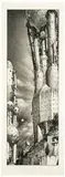 Lebbeus Woods, Region M(7), 49 (#49), 1984, Graphite on paper