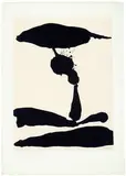 Africa 3 (from Africa Suite) by Robert Motherwell, 1970, Screenprint on JB Green paper, sold Feb 2016