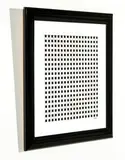 Hidden Image by Yaacov Agam, 1978, Silkscreen on plastic with moveable grille, sold Feb 2016