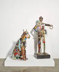 Leo Sewell, Untitled (2), 1995-1996, Mixed-media with assemblage