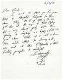 H. C. Westermann, Letters to Gerald Nordland (2), 1968, Ink on paper